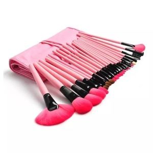 New 24pcs Makeup Brushes With Pouch